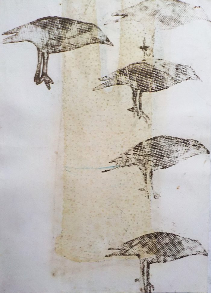 Crows On A Walk III