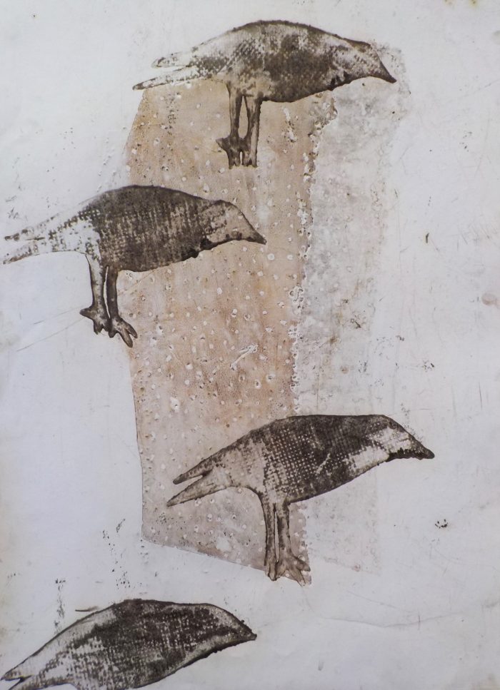 Crows On A Walk IV