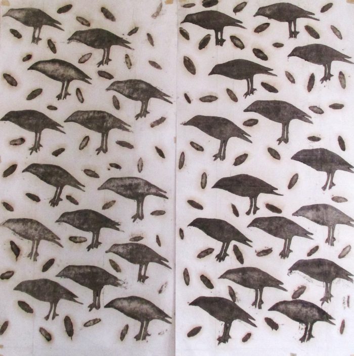 Crows On A Walk