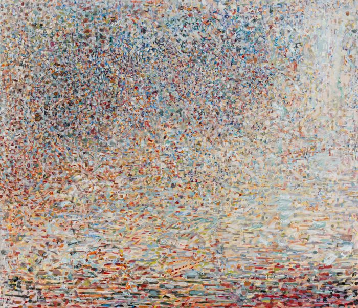 COH_ 58.7h x 68.1w x 1.6d (149x173x4cm), $7,500, Roee (oil on canvas) 2018 1